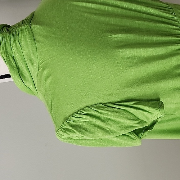 AGB Bright Green Women's Cardigan - Picture 3 of 10